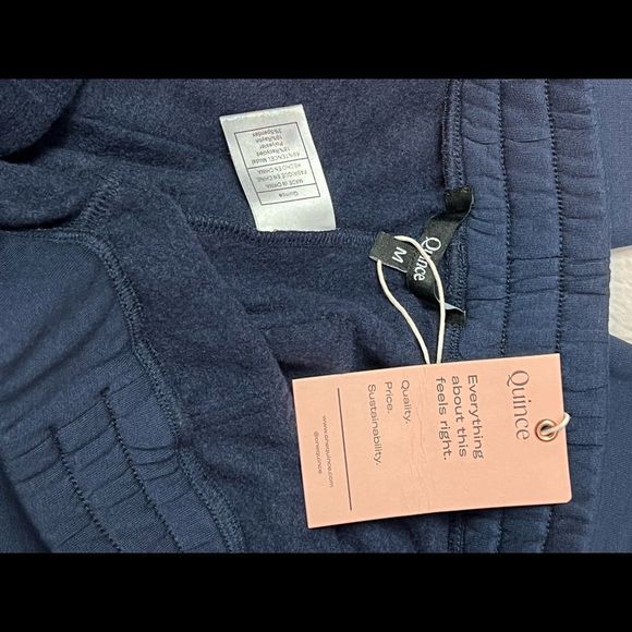 QUINCE Supersoft Fleece Wide Leg Pants - Picture 8 of 9